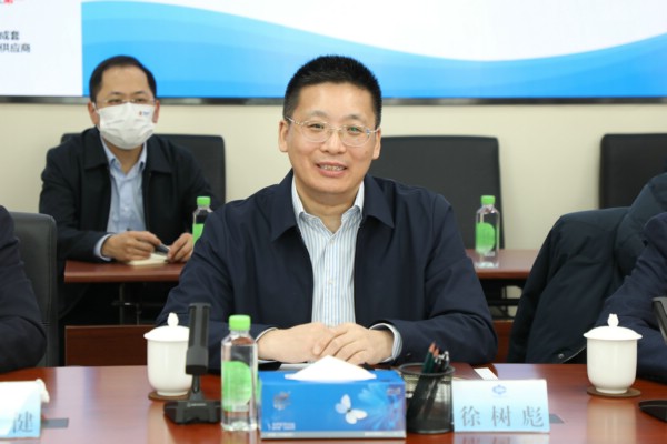 王树东马刚会见国家电投副总经理徐树彪一行